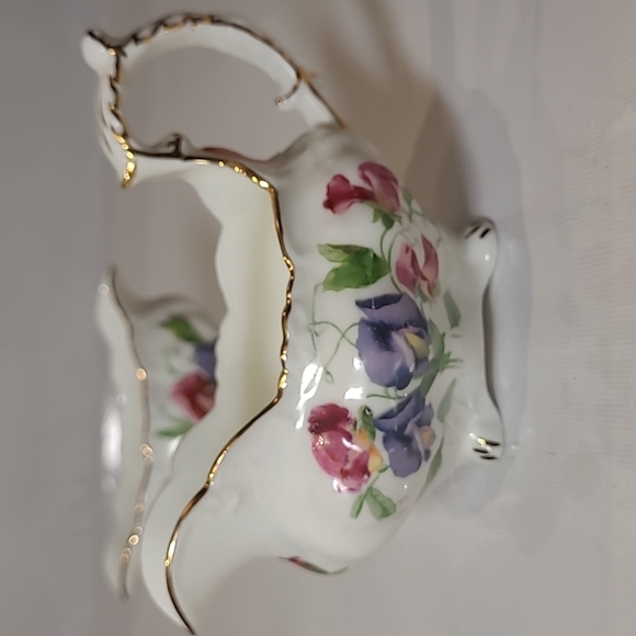 Vintage Hammersley & Co bone China England creamer &sugar 5049 - Picture 4 of 7